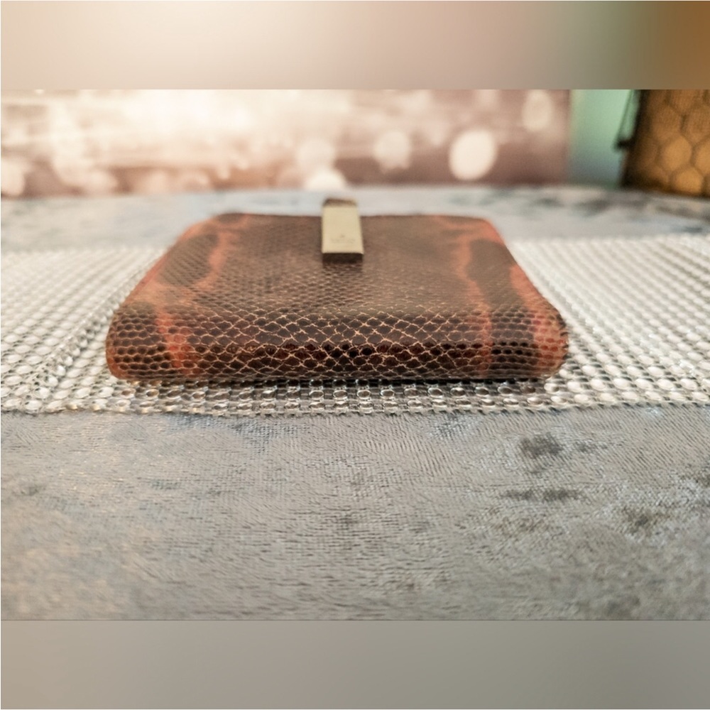 Gucci Python Bi-Fold Snakeskin Wallet - Picture 2 of 13